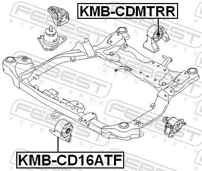 Febest KMB-CD16ATF