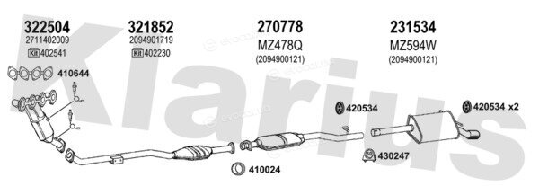 Klarius 600576E