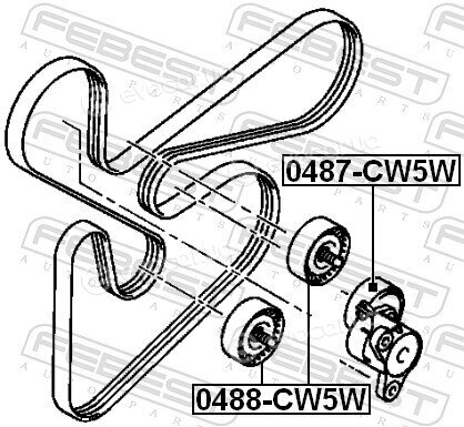 Febest 0488-CW5W