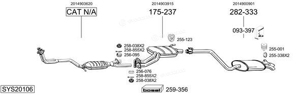 Bosal SYS20106