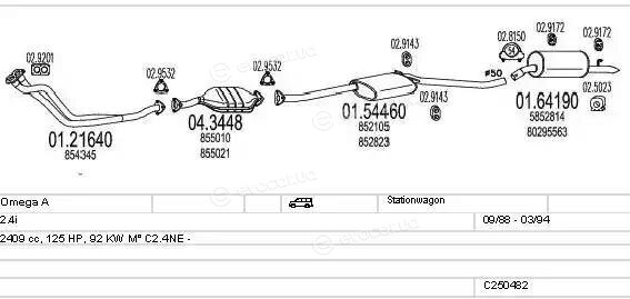 MTS C250482005677