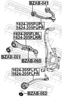 Febest 1624-205FLRR
