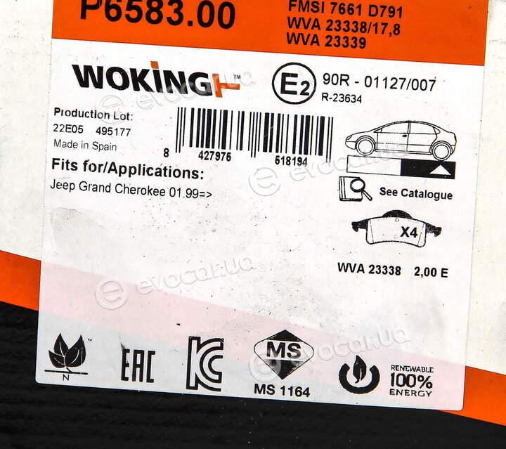 Woking P6583.00