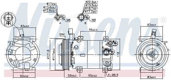 Nissens 890682