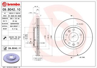 Brembo 09.B042.11