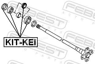 Febest KIT-KEI