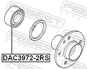 Febest DAC3972-2RS