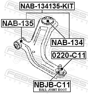 Febest NAB-135