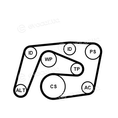 Continental 6PK2260K1