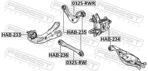 Febest HAB-234