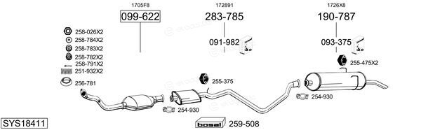 Bosal SYS18411