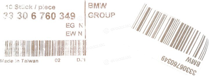 BMW / Mini 33 30 6 760 349