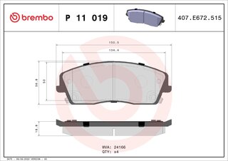 Brembo P 11 019