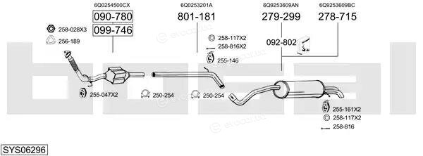 Bosal SYS06296