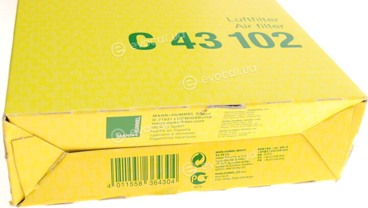 Mann C 43 102