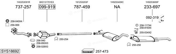 Bosal SYS18692