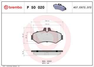 Brembo P 50 020