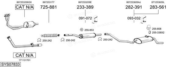 Bosal SYS07833