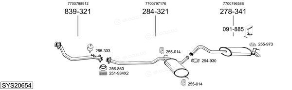 Bosal SYS20654