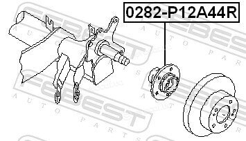 Febest 0282-P12A44R