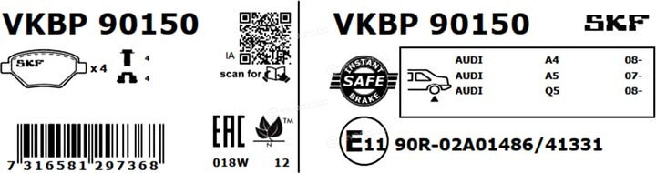SKF VKBP 90150