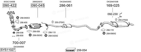 Bosal SYS11027