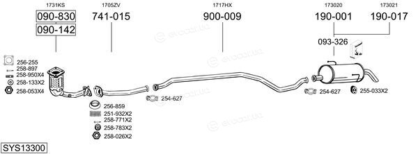 Bosal SYS13300