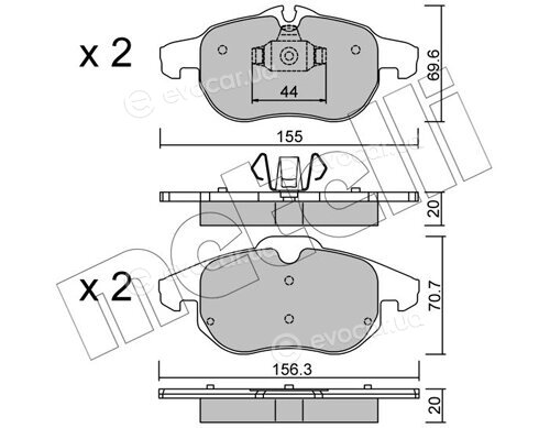 Metelli 22-0540-0