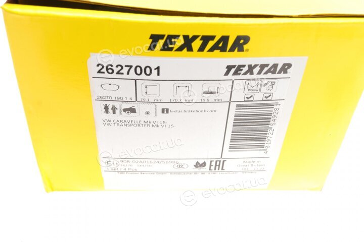 Textar 2627001