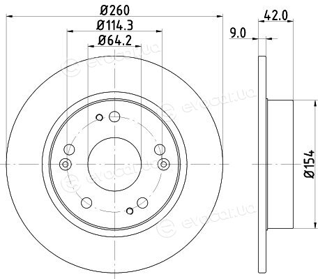 Hella Pagid 8DD 355 118-991