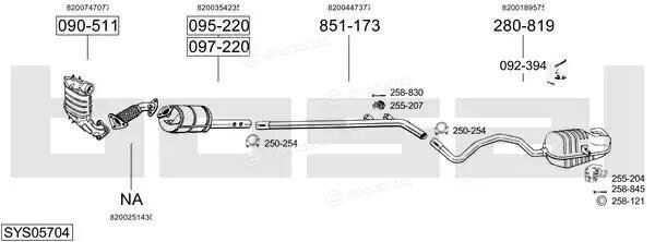 Bosal SYS05704