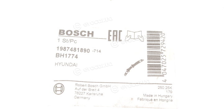 Bosch 1 987 481 890