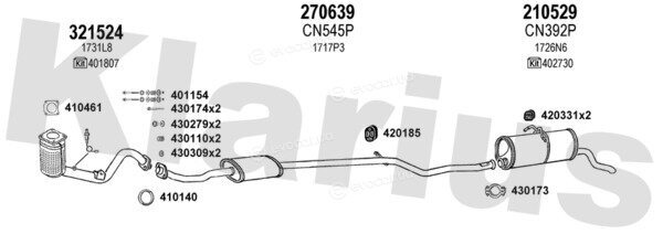 Klarius 180806E