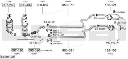 Bosal SYS05129