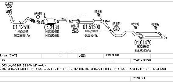 MTS C310121007024