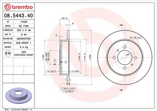 Brembo 08.5443.40
