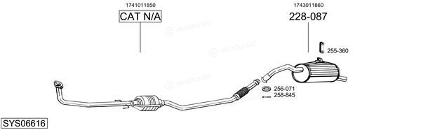 Bosal SYS06616