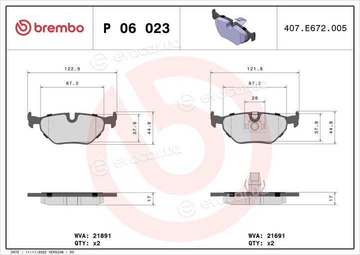 Brembo P 06 023