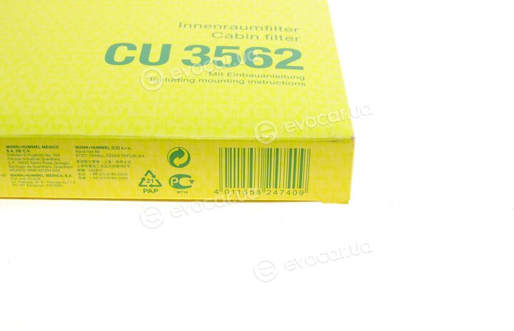 Mann CU 3562