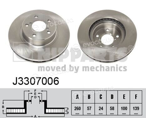 Nipparts J3307006