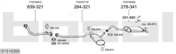 Bosal SYS16359