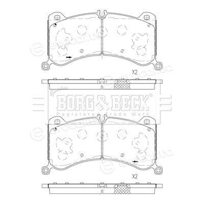 Borg & Beck BBP2877