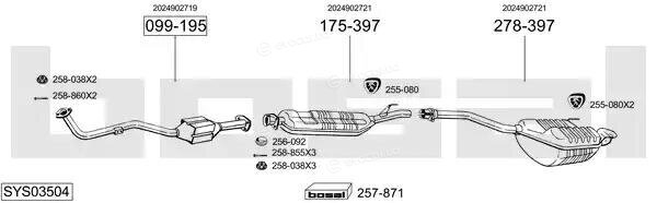 Bosal SYS03504