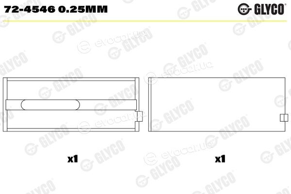 Glyco 72-4546 0.25mm