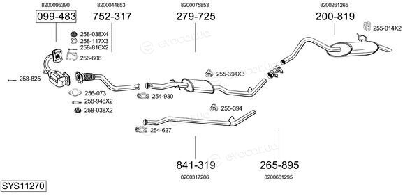 Bosal SYS11270