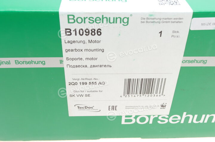 Borsehung B10986