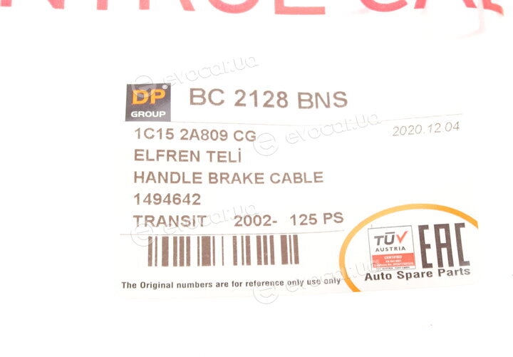 DP BC 2128 BNS