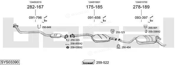 Bosal SYS03390