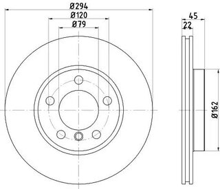 Hella Pagid 8DD 355 122-931