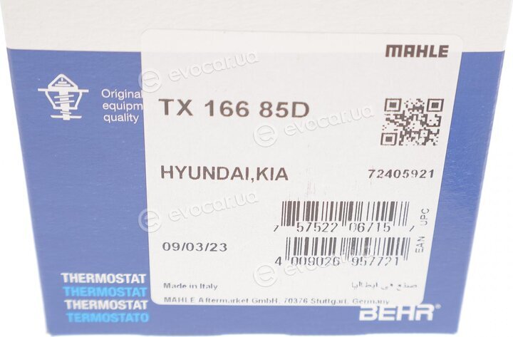 Mahle TX 166 85D